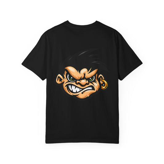 Angry Cartoon Face T-Shirt — Graphic Gamer Streetwear