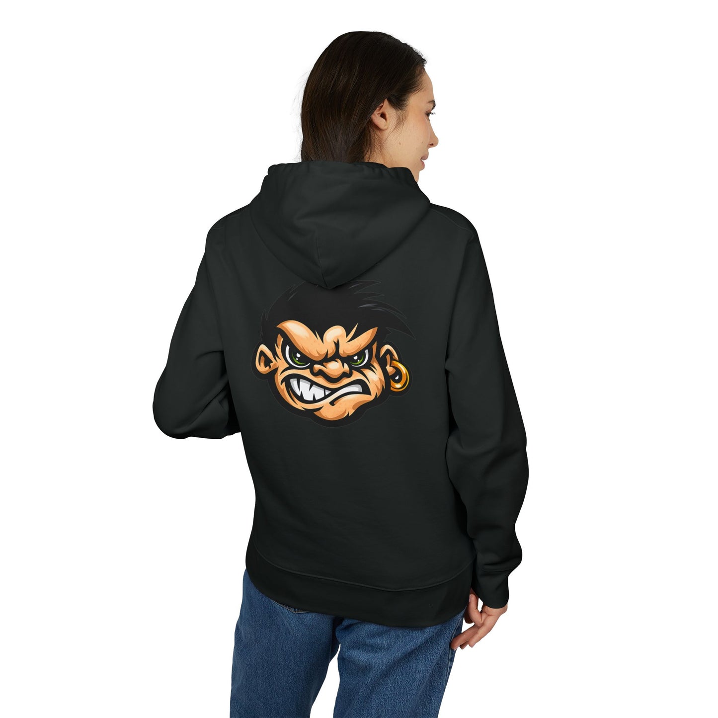 Angry Gamer Mascot Hoodie — Graphic Streetwear Pullover
