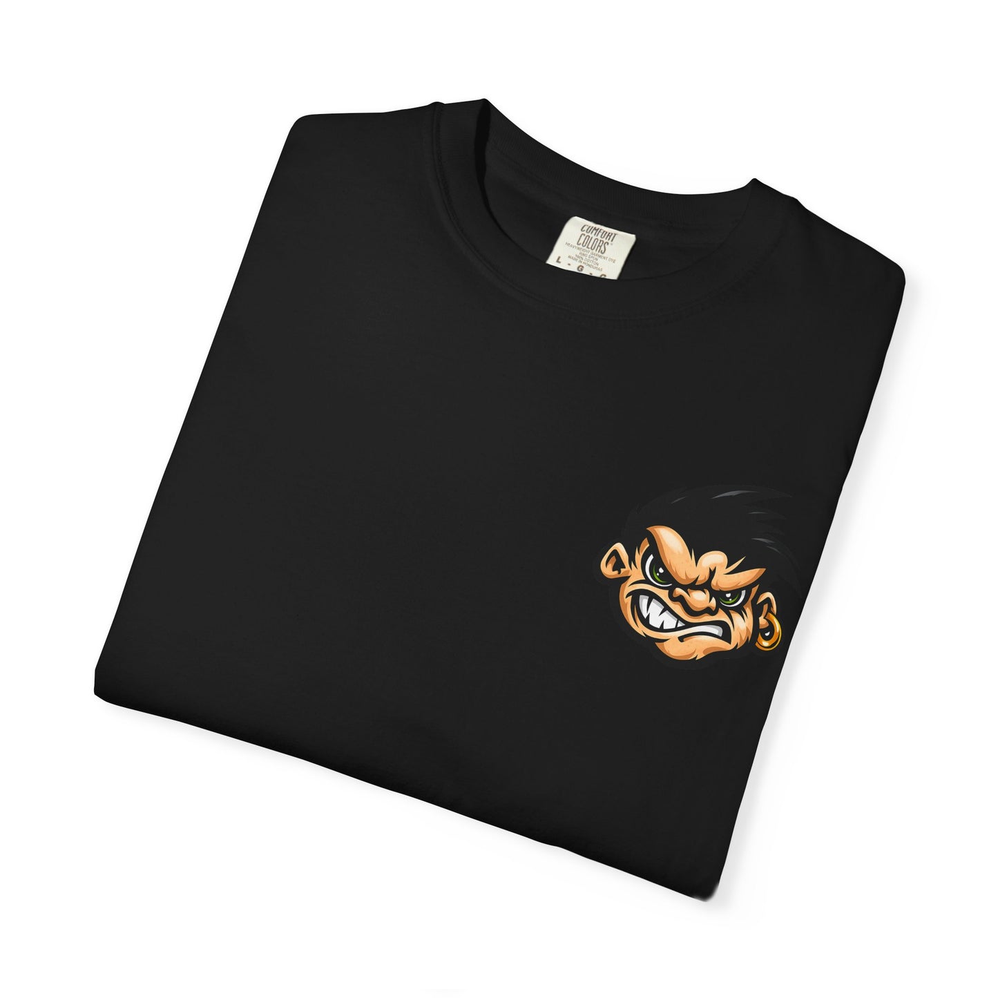 Angry Cartoon Face T-Shirt — Graphic Gamer Streetwear